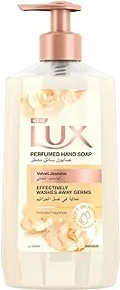 LUX Perfumed Liquid Hand Wash, for all skin types, Velvet Jasmine, glycerin enriched liquid soap, 500ml