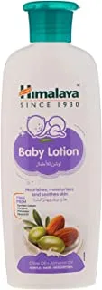 Himalaya Baby Lotion | No Parabens, Dyes & Synthetic Colors is a Quick-Absorbing Daily-Use Lotion -200ml
