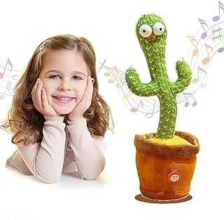Electronic Dancing And Singing Cactus, Early Childhood Education Toy For Kids (Usb) Charging Arabic Songs