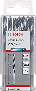 Bosch Pack of 10 Metal Twist Drill Bits - 2608577223