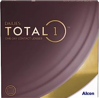 Dailies Total 1 One-Day Contact Lenses, Diopter (+0.50) - 90 Lens Pack
