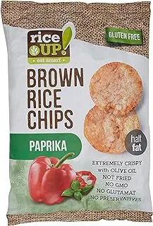 Rice Up Rice Chips With Paprika, 60 G, Pack of 1 248