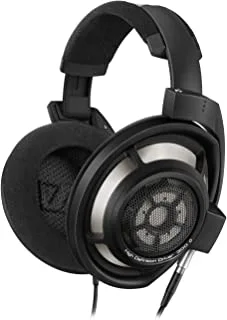 Sennheiser Hd 800 S Over-The-Ear Audiophile Reference Headphones - Ring Radiator Drivers With Open-Back Earcups, Includes Balanced Cable, 2-Year Warranty (Black), Wired