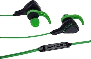 Datazone Gaming Headset, In-Ear Headphone - Gaming Headset - With Adjustable Microphone Earbuds, Compatible With Playstation 4 Xbox One, Tablets, And Desktops. (Green), Small, Wired