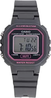 ساعة كاسيو للرجال - رقمية بسوار راتنج - LA-20WH-8ADF