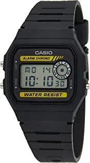 Casio Mens Quartz Watch, Digital Display and Resin Strap F-94WA-8DG
