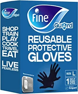 Fine Guard Adult Gloves Livinguard Technology – Size Large