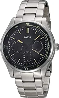 Fossil Men's Belmar Quartz Watch with Analog Display and Stainless Steel Bracelet FS5575