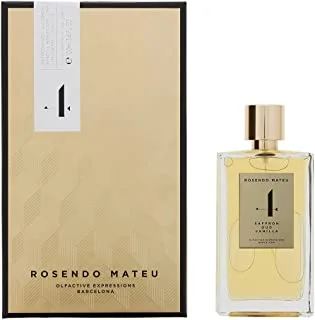 Rosendo Mateu No.4 Saffron Oud Vanilla Eau de Parfum Spray for Unisex, 100 ml