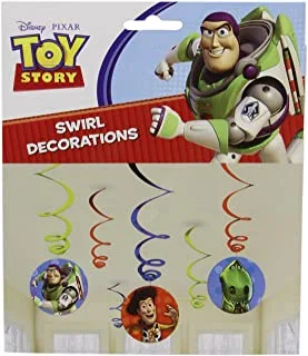Disney Amscan International Toy Story Hanging Swirls