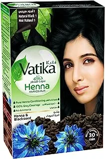 Vatika Henna Hair Dye - Black,60 G