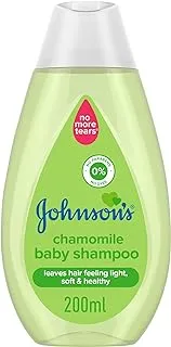 JOHNSON’S Baby Shampoo, Chamomile, 200ml