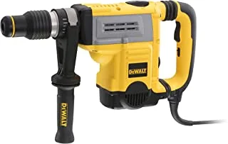 Dewalt 6kg 45mm sds-max combi hammer, 8j. with anti-vibration and anti-rotation systems, yellow/black, d25604k-gb, 3 year warranty