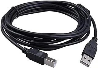 كابل طابعة Datazone eDatalife USB 2.0 3 متر ، كابل نقل البيانات من ذكر إلى ذكر ، متوافق مع الطابعات- DL - كابل الطابعة
