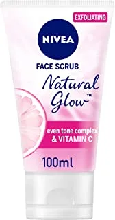 NIVEA Face Scrub Exfoliating, Natural Glow, Carnitin & Vitamin C, 100ml