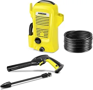 Karcher - K2 Universal Home High Pressure Washer, 1400 W, 110 bar,includes T 1 surface cleaner, Patio & Deck detergent, Made in Germany