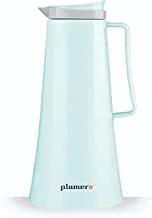 Plumero 311117024 Vacuum Flask With Push Button, 1 Liter Capacity, Blue