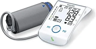 بيورير BM85 جهاز قياس ضغط الدم بأعلى الذراع مزود بتقنية البلوتوث الذكية ومدير الصحة