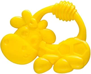 Playgro Jerry Giraffe Mini Teether for Baby, Piece of 1, Yellow