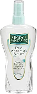 Body Fantasies Fragrance Body Spray - Fresh White Musk 236ml