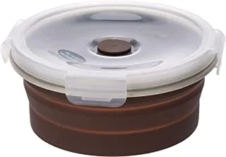 Collapsible Round Travel Bowl With Airtight Lid 750 Ml