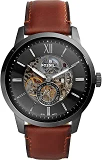 Fossil Men's Townsman 48mm Automatic, Smoke Stainless Steel Watch, ME3181