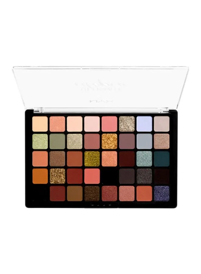 NYX Professional MAKEUP Shadow Palette متعدد الألوان