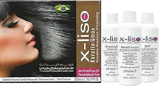 X-Liso Keratin Q-Max Straighter Smoother Stronger 3x100ml