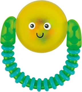 The First Years Spin & Smile Spinning Rattle Multi Colour, Pack of 1