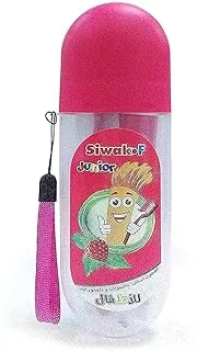 SIWAK.F كيس فراولة للأطفال - مع فرشاة أسنان مجانية مقاس s / m