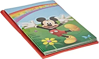 Procos Mickey Club House Invitation And Envelopes 6 Pieces - 2638, Multicolor