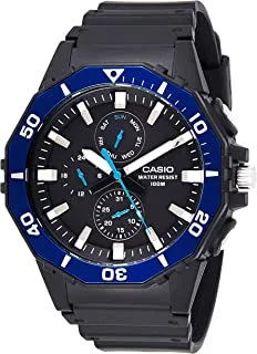 Casio Mens Quartz Watch, Analog Display and Resin Strap