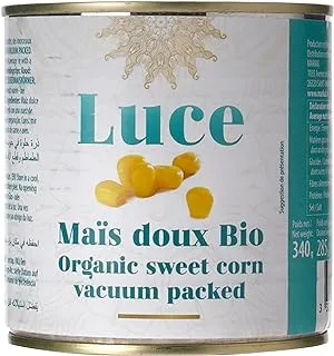 Luce Organic Sweet Corn Kernels, 340G
