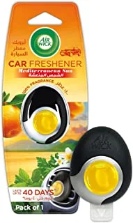 Air Wick Car Freshener Vent Clip, Mediterranean Sun Fragrance ,1 Unit