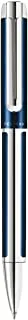 Pelikan Pura Series K40 قلم حبر جاف فضي-أزرق مع آلية تويست | هدية محاصر | 6369
