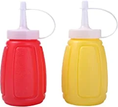 Condiment Plastic Squeeze Container multicolour 180ml
