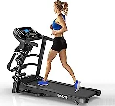 SKY LAND Fitness Treadmill Powerful Motor 4HP Peak with built-in massager