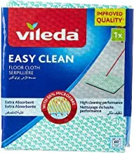 Vileda Easy Clean Floor Cloth 1 Piece With 30% Microfiber (Green)