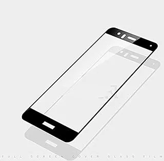 Huawei P10 Lite Tempered Glass Full Cover Screen Protector With Black Frame