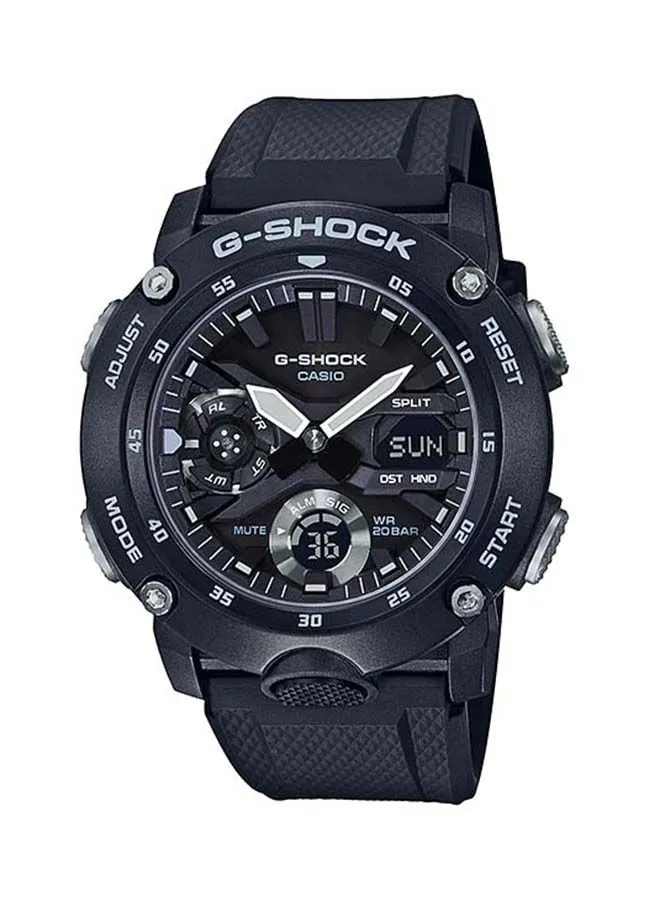 G-SHOCK ساعة يد رقمية بعقارب راتنج GA-2000S-1ADR