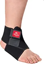 Naturehike Unisex Adult Ankle Guard With Adjustable Velcro Straps (suits Left Or Right) - Black, Large