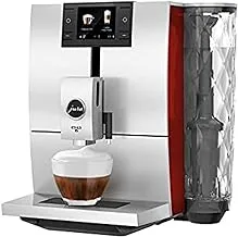 Jura Ena 8 Automatic Coffee Machine, Sunset Red (Ksa Version), min 2 yrs warranty