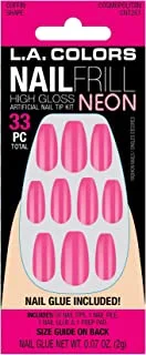 NAIL TIP NEON ARTIFICIAL CNT261 COSMOPOLITAN