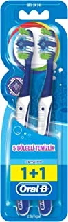 Oral-B Complete 5 Way Clean Medium Manual ToothBRush X 2