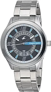 Fastrack Loopholes Black Dial Analog Watch for Men