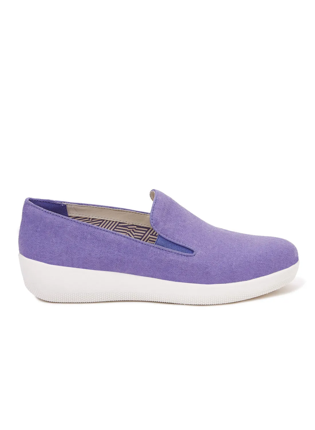 fitflop Superskate Loafers Violet/White