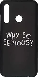 Khaalis Designer Cover For Honor 10I - Why So SerioUS, Black