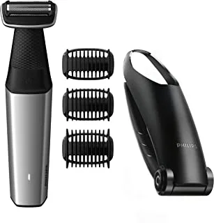 Philips Series 5000 Showerproof Body Groomer With Skin Comfort System With 3 Combs And Back Attachment - Bg5020/13