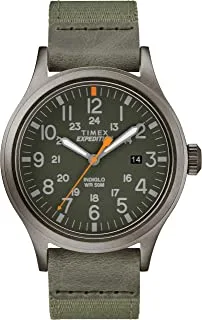 ساعة Timex للرجال إكسبيديشن سكاوت 40 ملم تناظري ديسبالي Qyartz