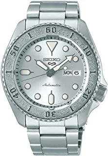 Seiko 5 Facelift, 10 Bar Water Resistant, Calendar, Dial Men'S Watch Srpd55K2 Black